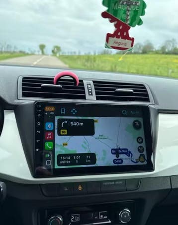 Skoda Fabia 2015-2023 android 14 navigatie apple carplay dab, Ophalen of Verzenden, Nieuw
