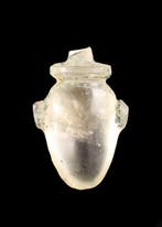 Oude Egypte, late periode Bergkristal Hartamulet (Zonder