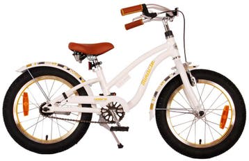 Volare Miracle Cruiser Kinderfiets - Meisjes - 16 inch - Wit, Verzenden, Nieuw, 16 inch