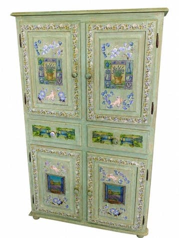 Monica Maceratini - Credenza - Naaldhout - Handgemaakt