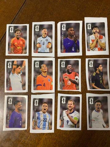 2026 Coca-Cola World Cup Lamine Yamal - 12 Complete set -, Nieuw