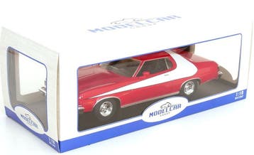 MCG Ford Gran Torino 1975 / Schaal 1:18 / NIEUW, Hobby en Vrije tijd, Modelauto's | 1:18, Ophalen of Verzenden, Nieuw, Auto, Overige merken