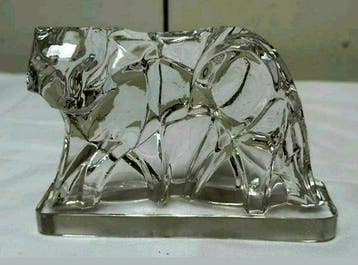 Baccarat - Beeldje - Panther - Kristal, Antiek en Kunst