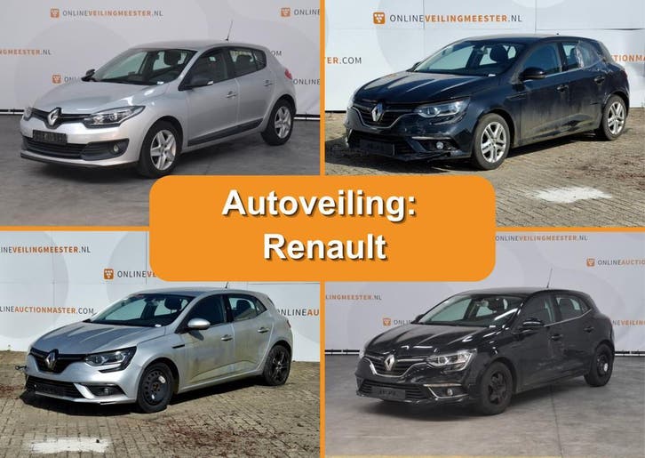 NU online: Autoveiling, Auto's, Renault, Nieuw