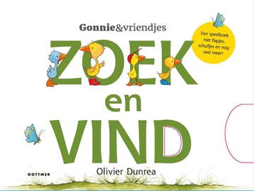 Boek: Gonnie &amp; vriendjes - Zoek en vind - (als nieuw), Boeken, Verzenden, Zo goed als nieuw