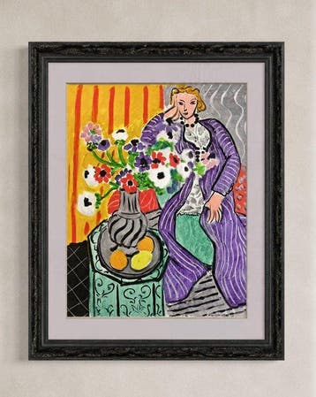 Henri Matisse (1869-1954) (after) - Purple Robe and