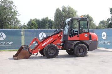 Veiling: Wiellader Ahlmann AL80 Diesel 39.9kW 2005, Ophalen, Wiellader of Shovel