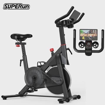 Superun Hometrainer met Magneetweerstand en Tablet Houder -, Verzenden, Nieuw