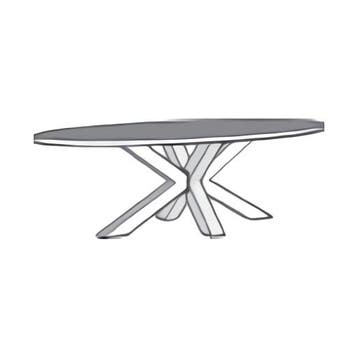 Eettafel TOV-MM Bloemendaal - eettafel, Nieuw, Overige vormen, Overige materialen