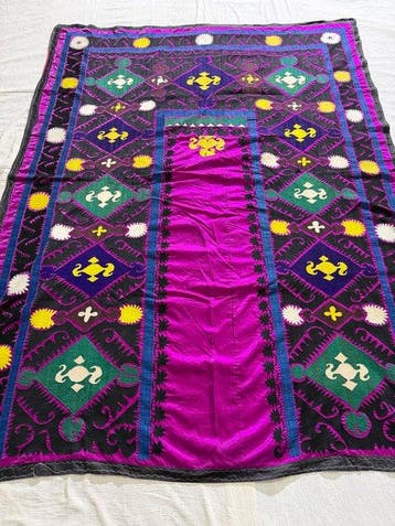 Suzane Kilim - Suzane Tapijt, Bankhoes, Bedhoes,, Nieuw