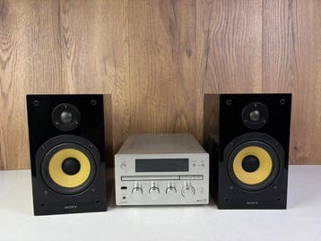 Sony - HCD-G1iP CD Receiver + SS-CG1 Speakers Stereoset, Audio, Tv en Foto, Nieuw