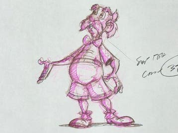 Walt Disney - Originele animatietekening - The Legend of, Nieuw
