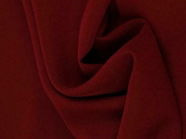 Chiffon stof - Bordeaux rood - Per 15 of 50 meter, Hobby en Vrije tijd, Stoffen en Lappen, 120 cm of meer, 200 cm of meer, Rood