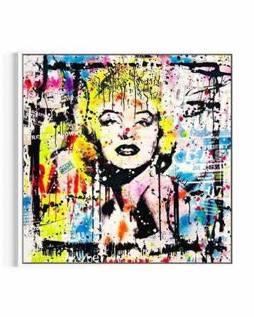 Mikko - Marilyn Monroe Star On Frame - XXL (NO RESERVE!), Antiek en Kunst