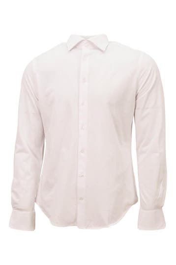 Recall Overhemd in maat 38 Wit, Kleding | Heren, Verzenden, Zo goed als nieuw, Wit, Recall