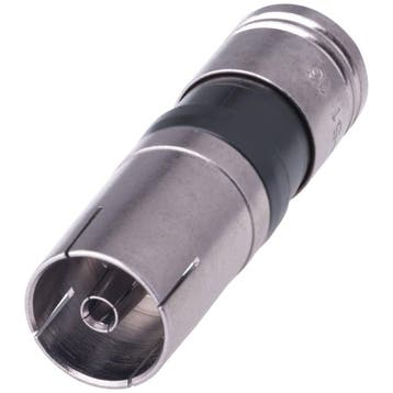 female IEC compressie connector, Ophalen of Verzenden, Nieuw, (Schotel)antenne-accessoires