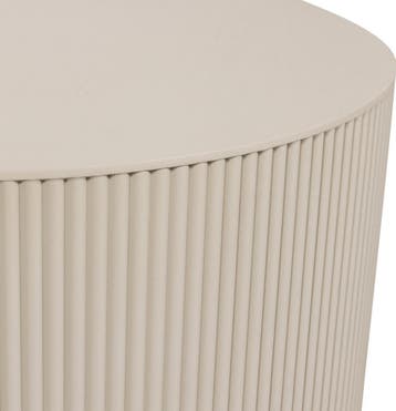 WOOOD Sanne Bijzettafel - MDF - Antique Beige - 40x60x60, Verzenden, Nieuw