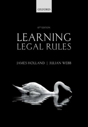 Learning Legal Rules - James Holland 9780198799900, Boeken, Verzenden, Gelezen, James Holland