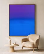 Sven Pels - Four Five Four - Abstract Gradient Painting