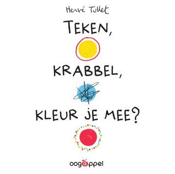 Teken, Krabbel, Kleur Je Mee? | Hervé Tullet | Nieuw, Boeken, Ophalen of Verzenden, Nieuw, Hervé Tullet