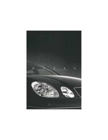 1998 LEXUS GS300 BROCHURE DUITS, Nieuw, Author