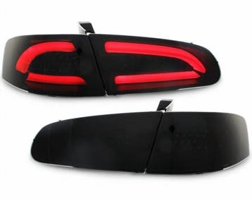 Achterlichten Seat Ibiza 6L 02-08 Tube zwart/smoke, Ophalen of Verzenden, Nieuw