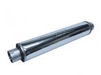 Demper 63mm rond 100mm, 625mm lang RVS Simons Tubex, Ophalen of Verzenden, Nieuw