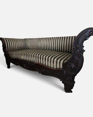 Sofa - Hout, Fluweel