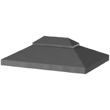 TRUUSK Vervangend Dak voor Paviljoen 3 x 4m - Waterdicht Pav, Verzenden