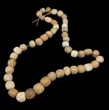 Prehistorisch Been Mammoet kralenketting (Zonder