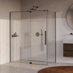 Brauer Stellar - Douchecabine met Draaideur - Helder Glas -, Doe-het-zelf en Verbouw, Sanitair, Ophalen of Verzenden, Nieuw, Rvs