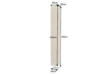 Vloerlamp PARIS 120cm goud - 10032, Ophalen of Verzenden, Nieuw