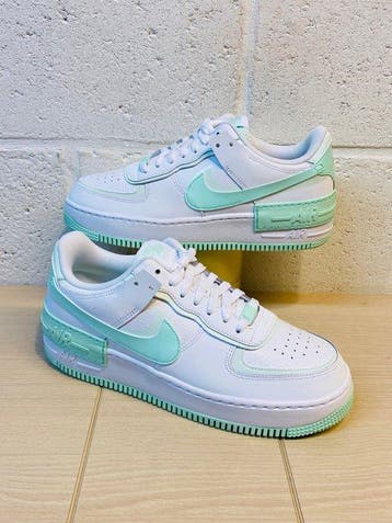 Nike - Air Force Shadow Fresh Mint P42,5 - Sneakers - Maat:, Kleding | Heren, Schoenen, Nieuw