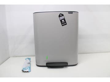 Brabantia Bo Prullenbak - 2 x 30 liter - Afvalscheiding -, Verzenden, Zo goed als nieuw