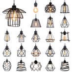 Hanglamp Industriele Stijl - Ijzeren Lampen Collectie 2025, Huis en Inrichting, Lampen | Hanglampen, Verzenden, Nieuw, Metaal