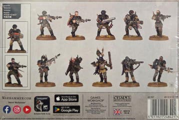 Chaos Space Marines Traitor Guardsmen (Warhammer 40.000, Ophalen of Verzenden, Nieuw