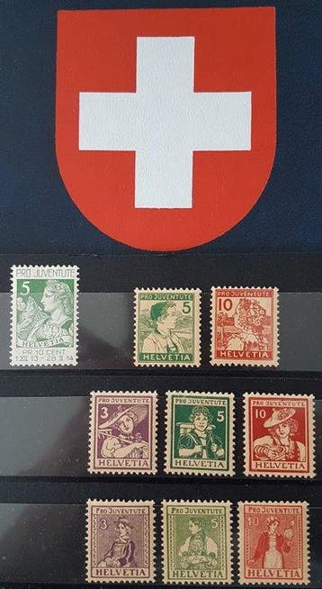 Zwitserland 1913/1997 - Pro Juventute, Postzegels en Munten, Gestempeld