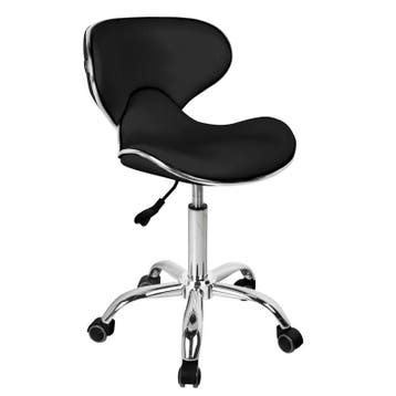 Cosmetische Kruk Gabbiano Q-4599 Zwart Zilver – Met, Ophalen of Verzenden, Nieuw