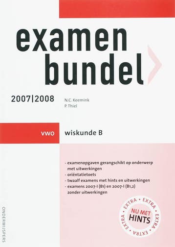 Examenbundel 2007/2008 Wiskunde B VWO - P. Thiel, Verzenden, Gelezen, P. Thiel