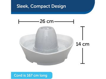 PetSafe Streamside - Keramische drinkfontein - 1,8 liter -, Verzenden, Nieuw