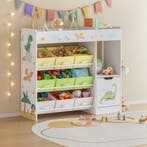 Kinderkast Søndreland open kast 80x90x29,5 cm dinosaurusmoti, Verzenden, Nieuw