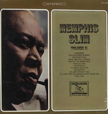 LP gebruikt - Memphis Slim - Memphis Slim - Volume II, Verzenden, Zo goed als nieuw, Overige formaten