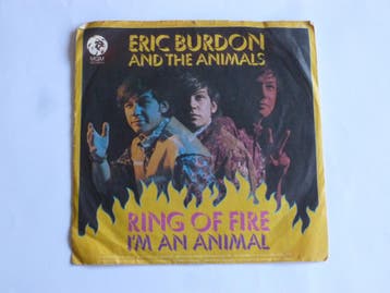 Eric Burdon and the Animals - Ring of Fire (vinyl single), Ophalen of Verzenden, Zo goed als nieuw