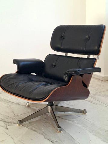 ICF - Ray Eames, Charles Eames - Fauteuil - 670 Lounge stoel