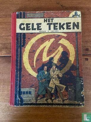 Blake en Mortimer - Het gele teken - 1956, Eén stripboek, Verzenden, Gelezen, Jacobs, Edgar Pierre, Melckebeke, Jacques van.
