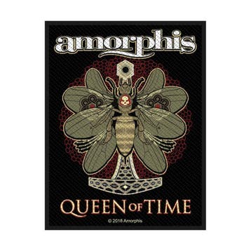Amorphis - Queen of Time - patch officiële merchandise, Ophalen of Verzenden, Nieuw, Kleding