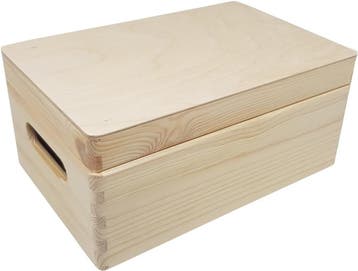 Playwood houten opbergkist met klep van €17,99 voor €16,19, Ophalen of Verzenden, Nieuw