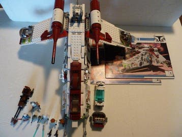Lego Set - 7676 - Star Wars - Republic Attack Gunship, Nieuw