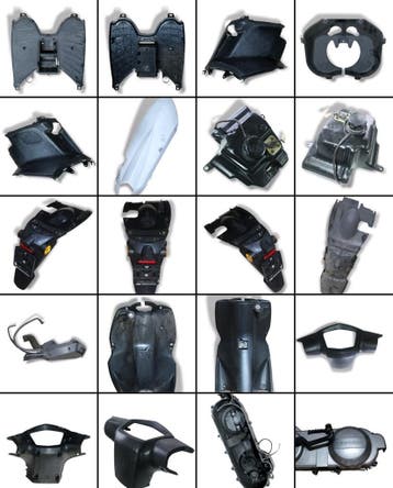 Gebruikte onderdelen / Peugeot Kisbee / zie fotos, Fietsen en Brommers, Brommeronderdelen | Scooters, Gebruikt, Overige typen