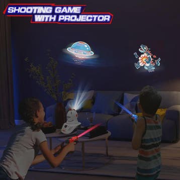 CSTAG Laser Tag Projector Spel: Interactieve Jacht op UFO's,, Verzenden, Nieuw